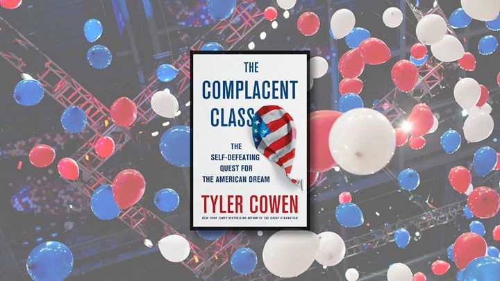 Complacency with Tyler Cowen (Repeat)