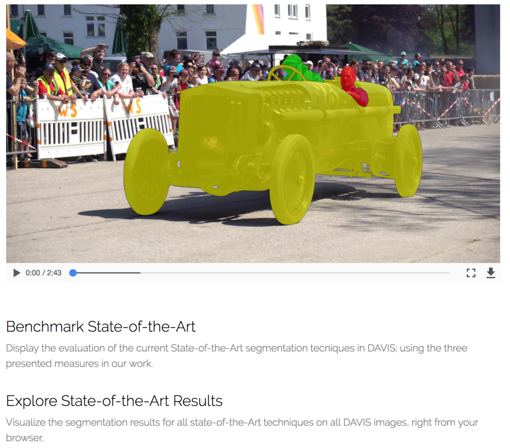 Video Object Segmentation with the DAVIS Challenge Team