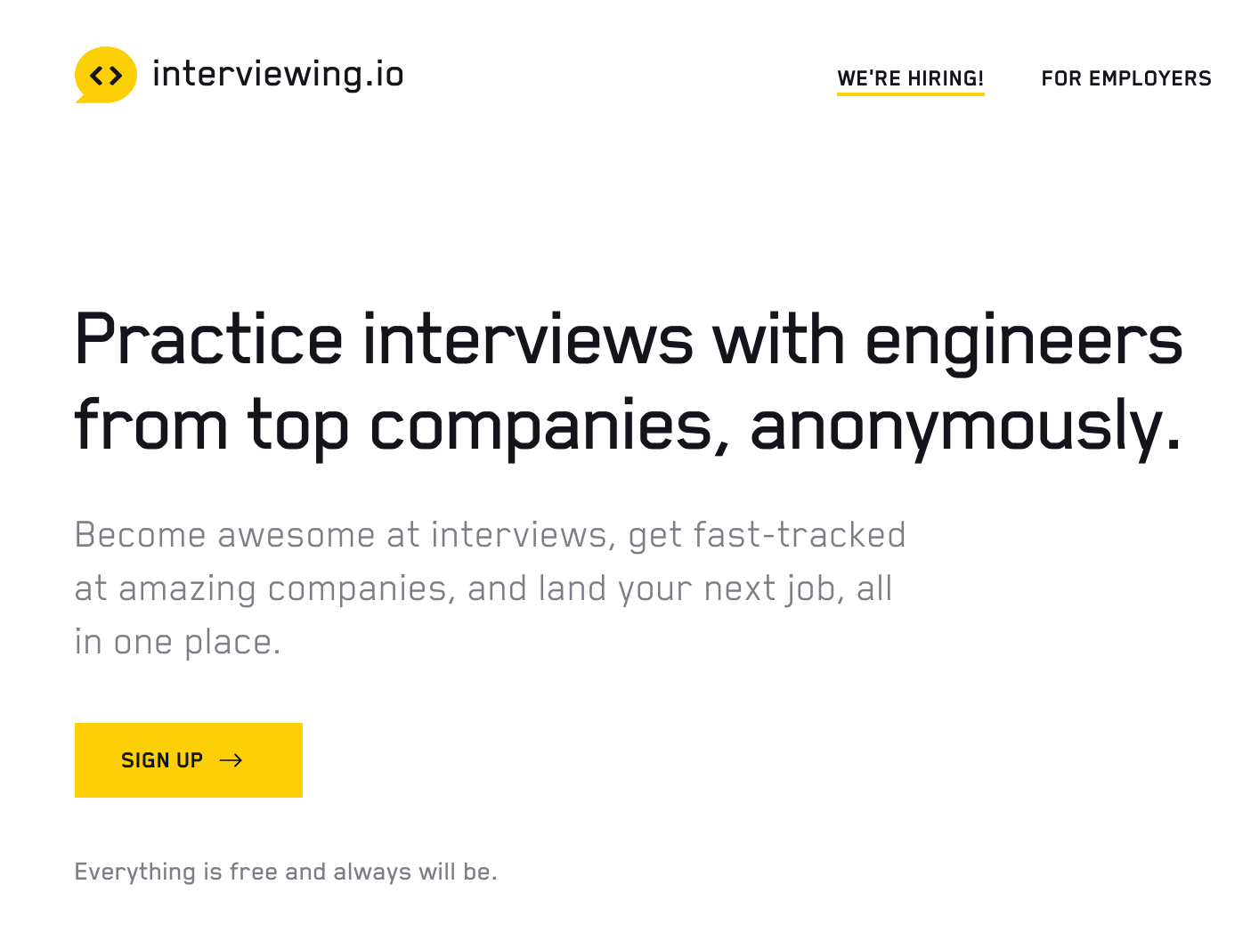 Interviewing io with aline lerner software engineering daily