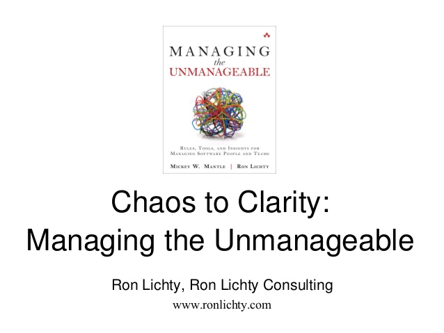 Managing Engineers with Ron Lichty