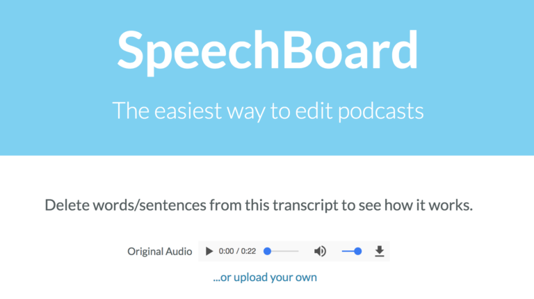 SpeechBoard with Craig Cannon and Ramon Recuero Moreno