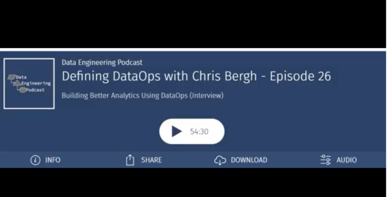 Data Engineering Podcast with Tobias Macey