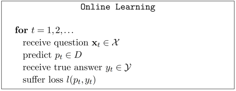 Online Learning