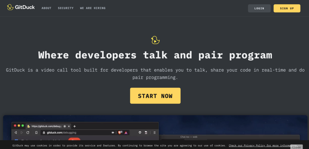 GitDuck: Pair Programming Tool with Dragos Fotescu and Thiago Monteiro
