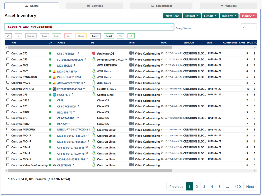 Network Discovery with HD Moore