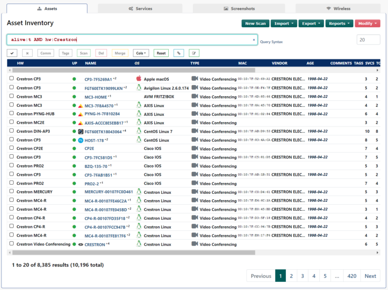 Network Discovery with HD Moore