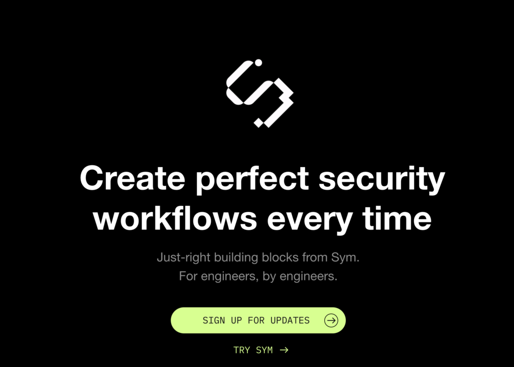 Sym: Security Workflows with Yasyf Mohamedali