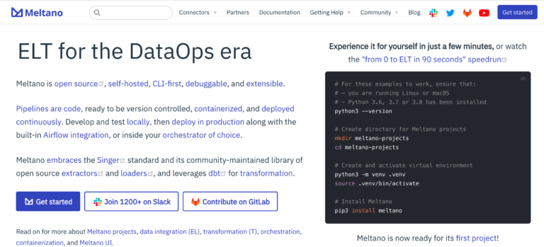 Meltano: ELT for DataOps with Douwe Maan