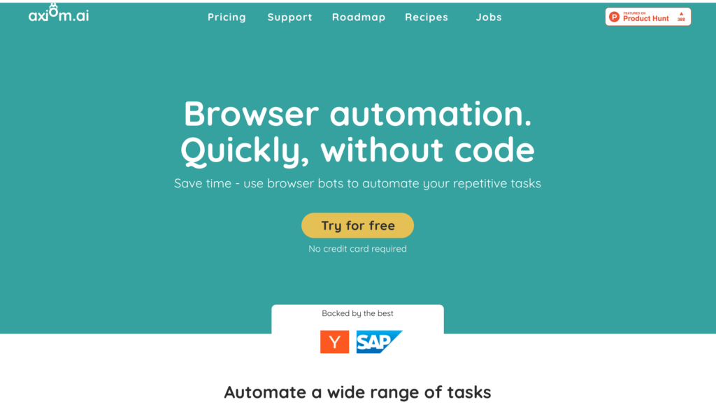 No Code Process Automation at Axiom with Yaseer Sheriff