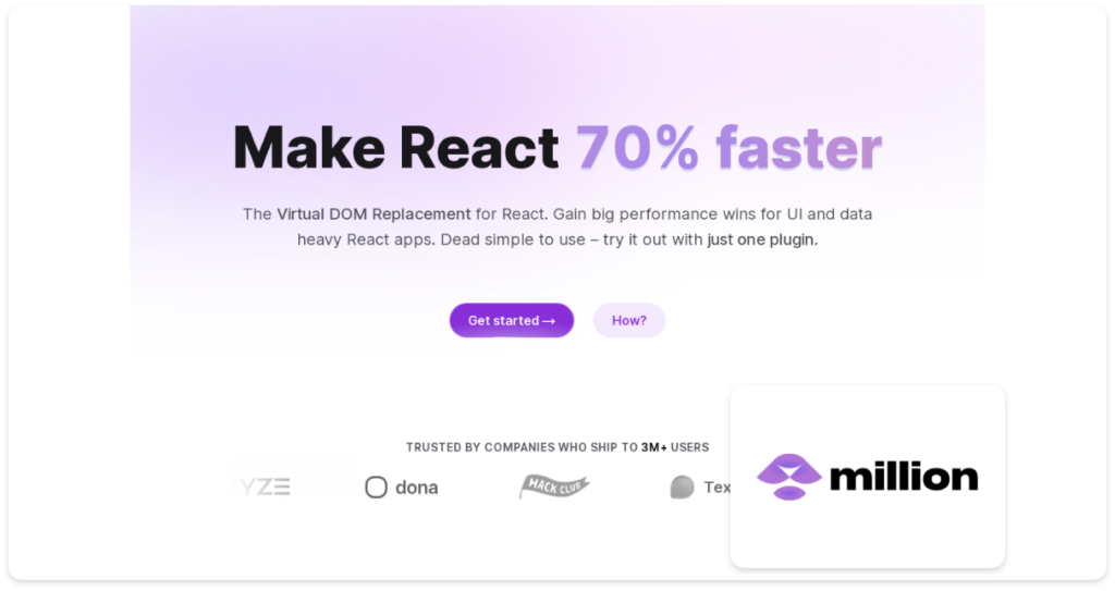 Making React 70% faster with Aiden Bai of Million.js